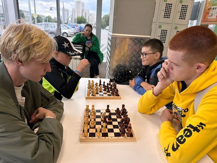 Шахматы в Пятёрочке