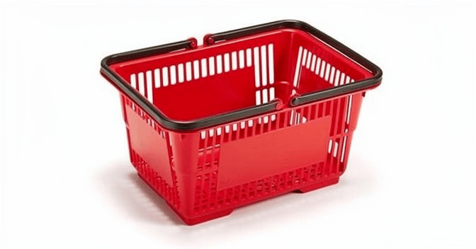 Корзины из переработанных материалов